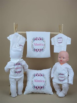 Ana Kuzusu İsme Özel Hastane Çıkışı yelek Yastık  Baskı 12KÖŞ11