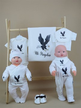 Ana Kuzusu İsme Özel Kartal Baskılı Hastane Çıkışı 10BCSK82