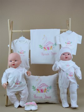 Ana Kuzusu İsme Özel Hastane Çıkışı Yastık  Baskı   11BTSM39