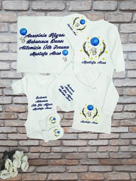 Ana Kuzusu İsme Özel Onlu Hastane Çıkışı Baskı   10BTS68