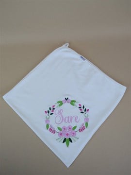 Ana Kuzusu İsme Özel Penye Battaniye Çelenk Çiçek 1BNCG11