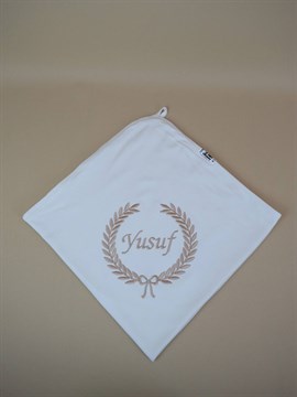Ana Kuzusu İsme Özel Penye Battaniye Çelenk 1BNT73