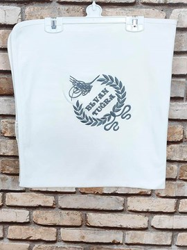 Ana Kuzusu İsme Özel Penye Battaniye Çelenk Tuğra 1BNT13