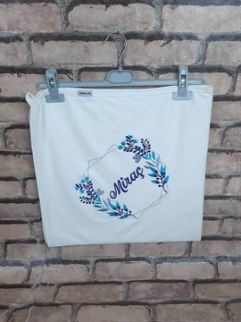 Ana Kuzusu İsme Özel Penye Battaniye Çiçek Çelenk 1BPC45