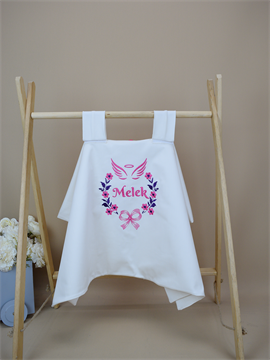 Ana Kuzusu İsme Özel Puset Örtüsü Nakışlı İsim Nakış Desen   3APS123