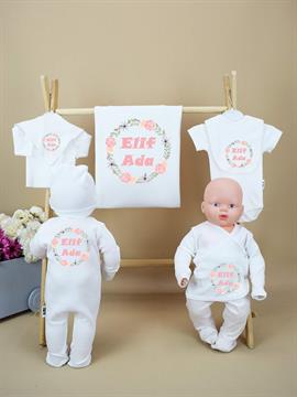 Ana Kuzusu İsme Özel Soft Çelenk Baskı  Hastane Çıkışı Özel Baskı 10SÇB18