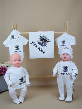 Ana Kuzusu İsme Özel  Uçak   Baskı  Hastane Çıkışı Özel Baskı 10UÇK13