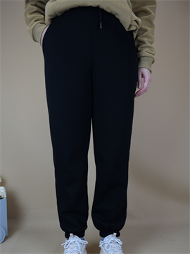 Ana Kuzusu Kadın Sıkma Paça Polarlı Eşofman Altı TKA03