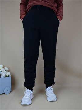 Ana Kuzusu Kadın Sıkma Paça Polarlı Eşofman Altı TKA02