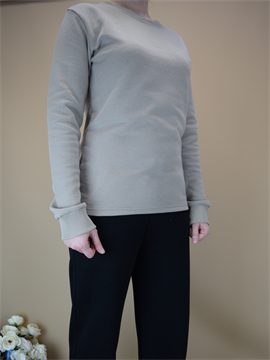 Ana Kuzusu Kadın  Sweatshirt Kapşonlu 2 İplik Üst TÜS01