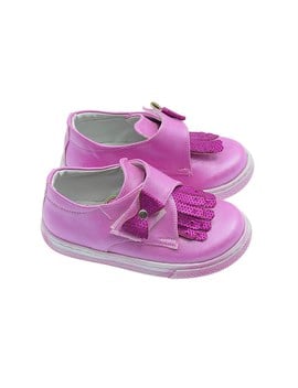 Şirin Bebe Püsküllü Kız Bebek Ortopekid Ayakkabı