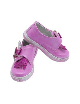 Şirin Bebe Püsküllü Kız Bebek Ortopekid Ayakkabı