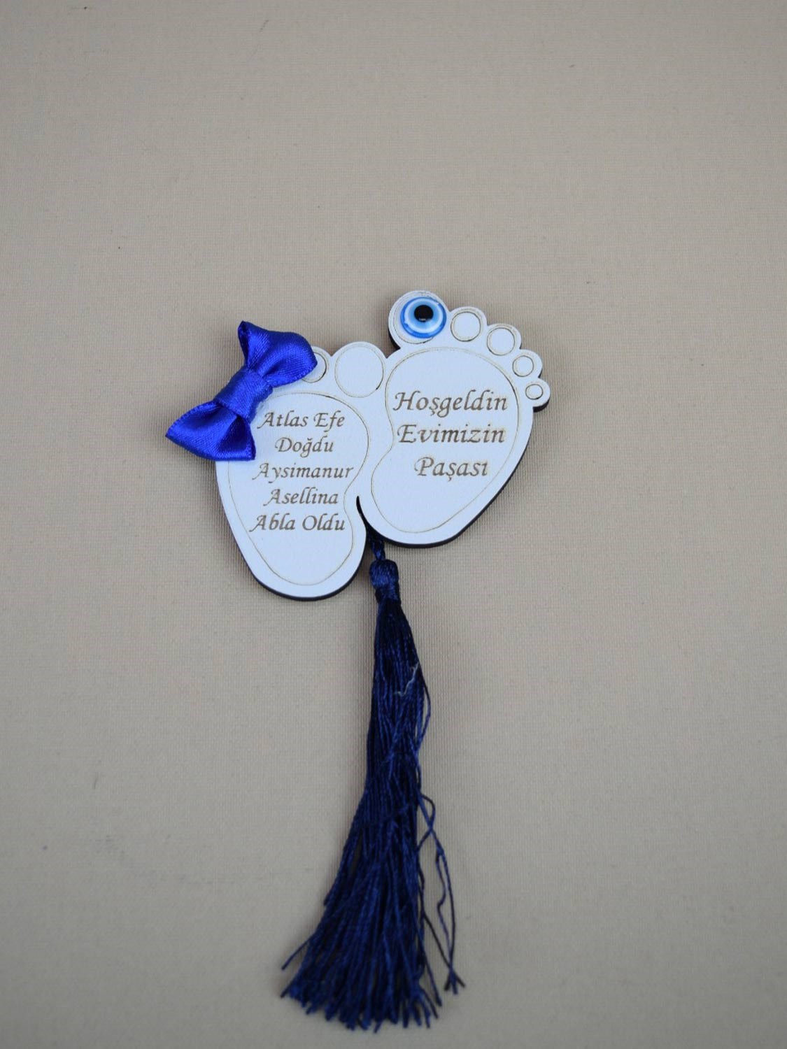 Ana Kuzusu İsme Özel  Ahşap Magnet 30 Adet 30MA25