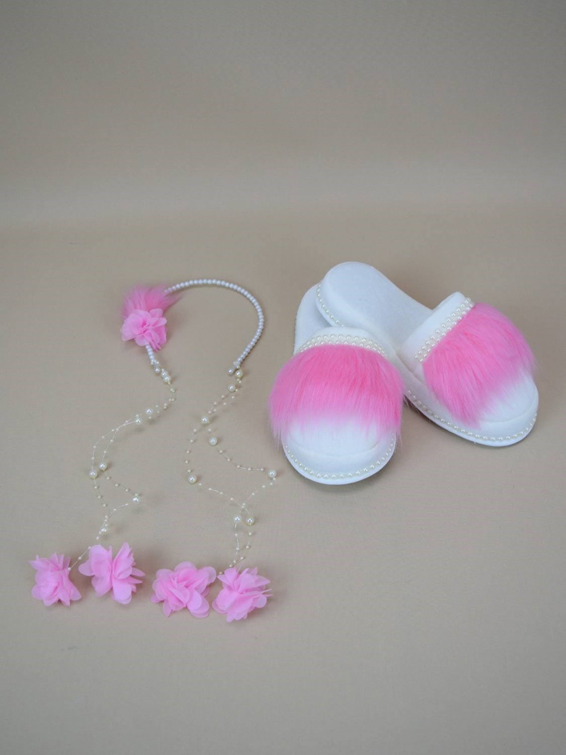 Ana Kuzusu Özel Tasarım Lohusa Taç Terlik Seti 1LTT78