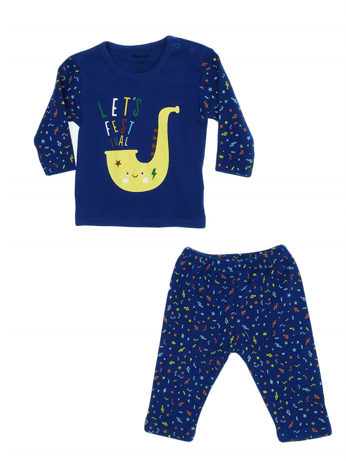 Blueberry 00279 Erkek Bebek 2li Tulum Seti