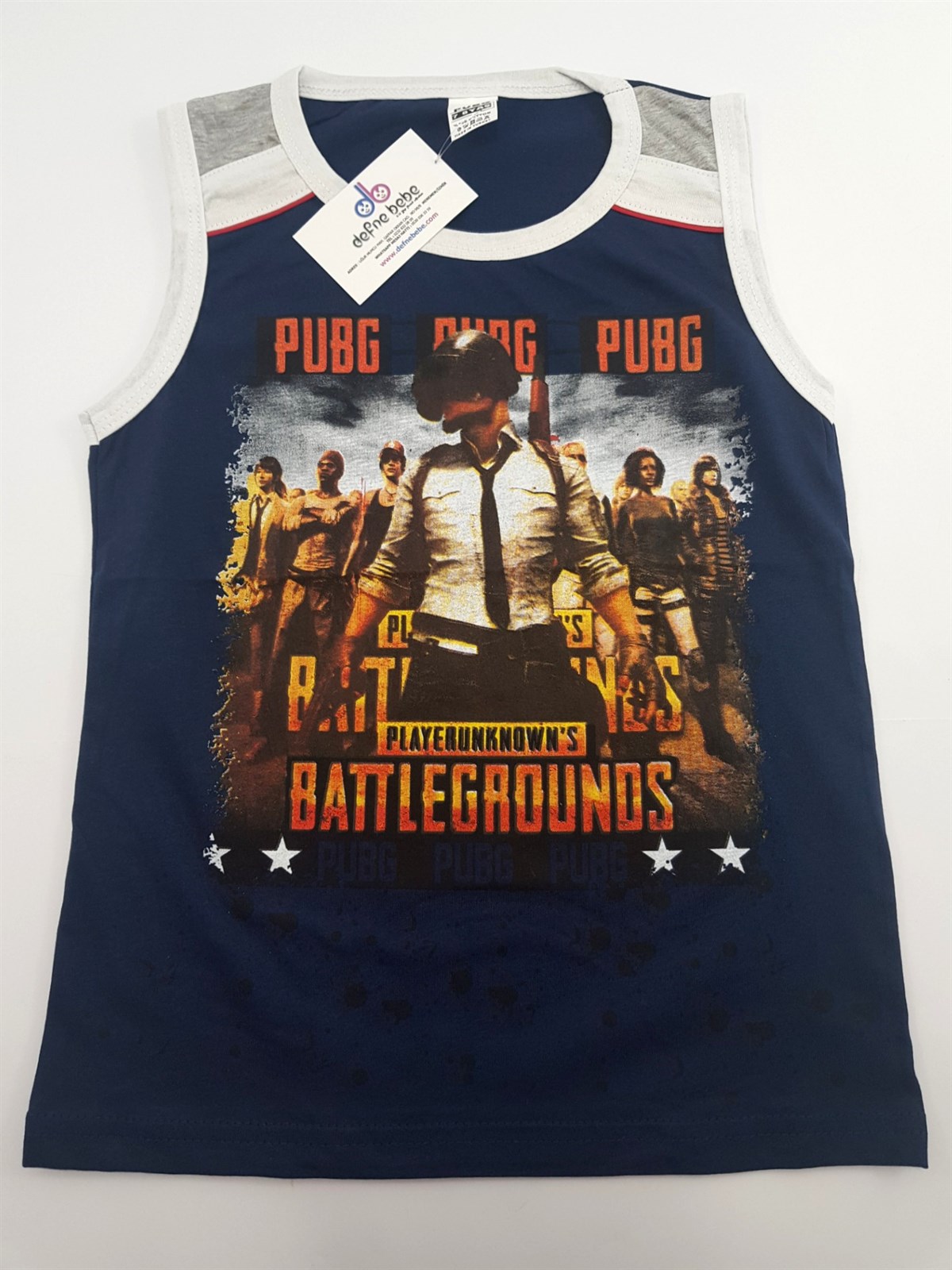 Ana Kuzusu Wenge Erkek Çocuk Garson Baskılı Sıfır Kol Tişört