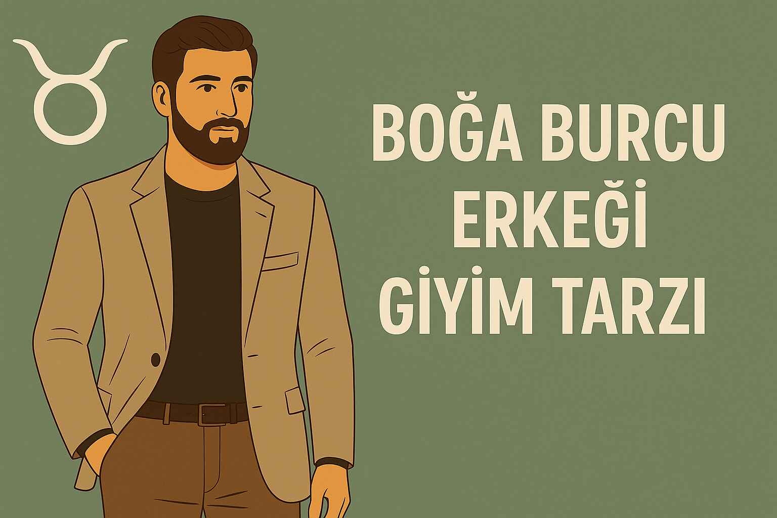 Boğa Burcu Erkeği Giyim Tarzı