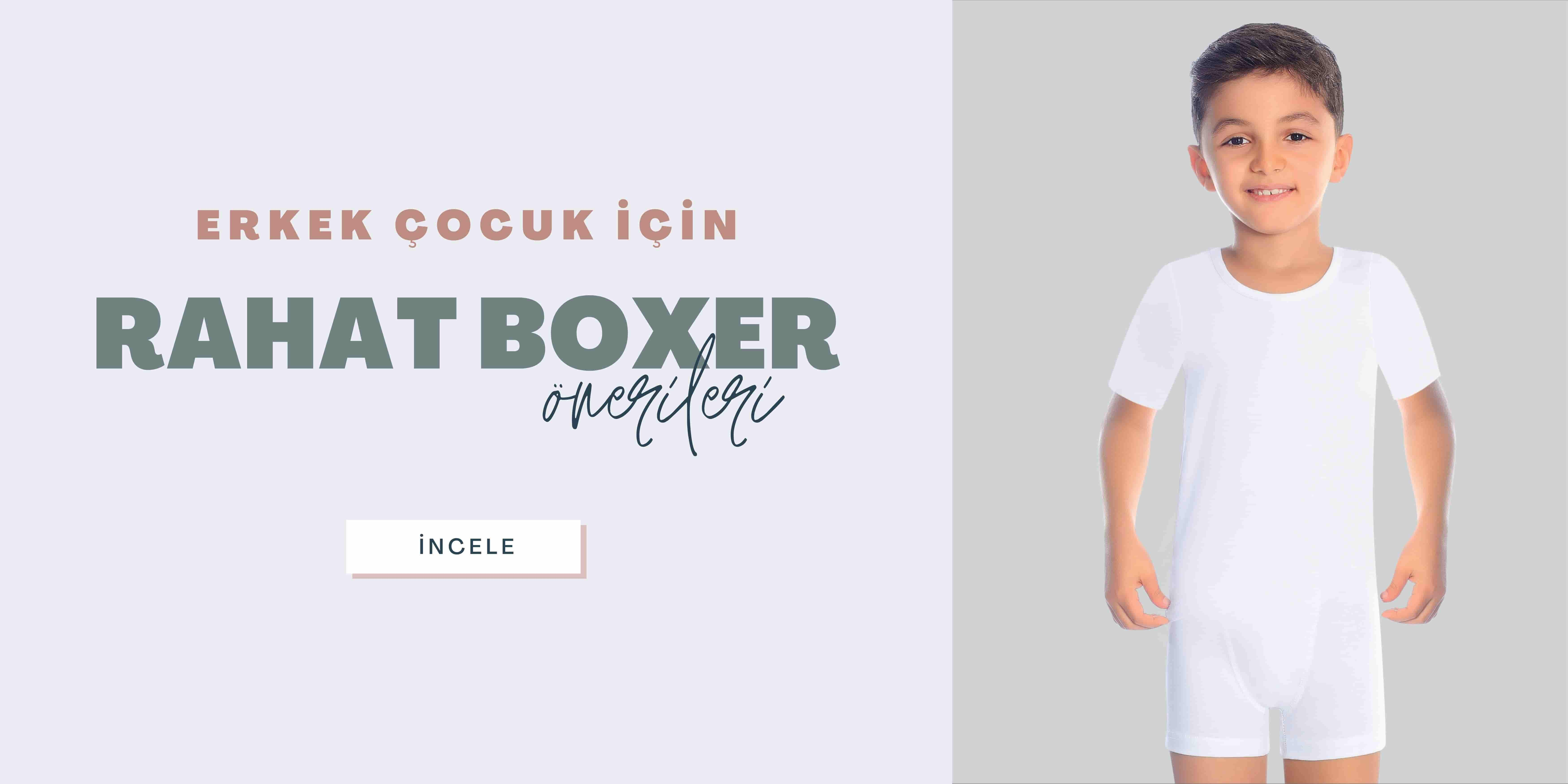 Genç Erkek Çocukları İçin Rahat Hissettirecek Boxer Önerileri