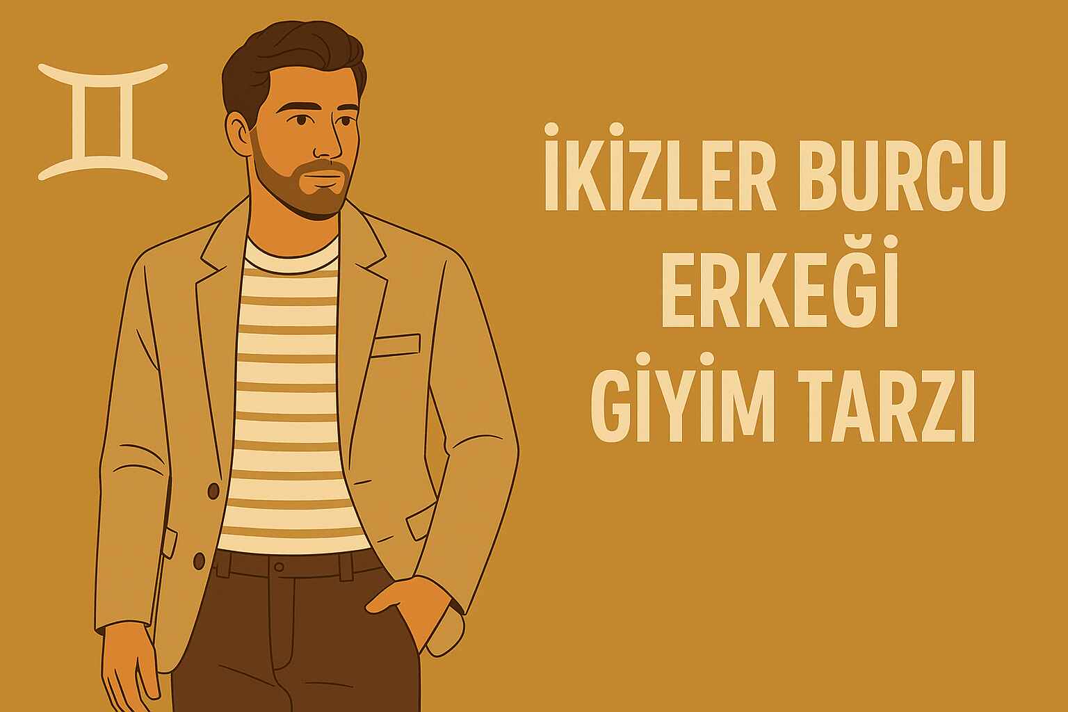 İkizler Burcu Erkeği Giyim Tarzı