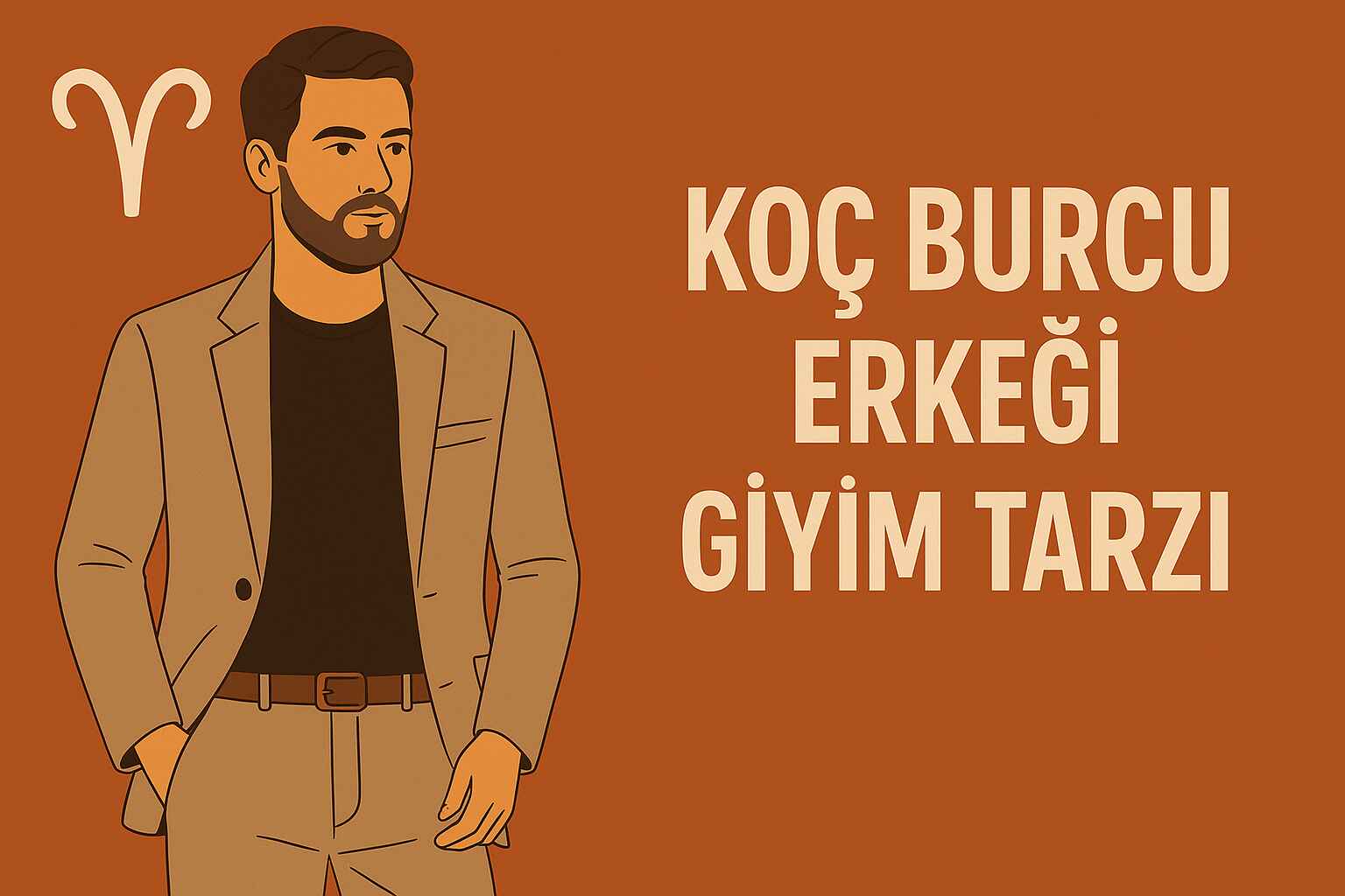 Koç Burcu Erkeği Giyim Tarzı