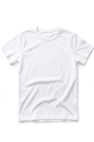 Öts Erkek Çocuk %100 Pamuk T-Shirt Ribana Kapalı Yaka Çok Amaçlı Kullanım (7020)