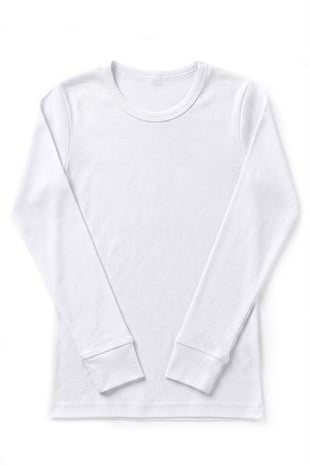 Öts Erkek Çocuk T-Shirt Uzun Kollu T-Shirt Ribana Body (%100 Pamuk)