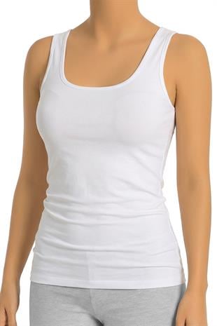 Öts Kadın Atlet Ribana Kalın Askılı (%100 Pamuk)