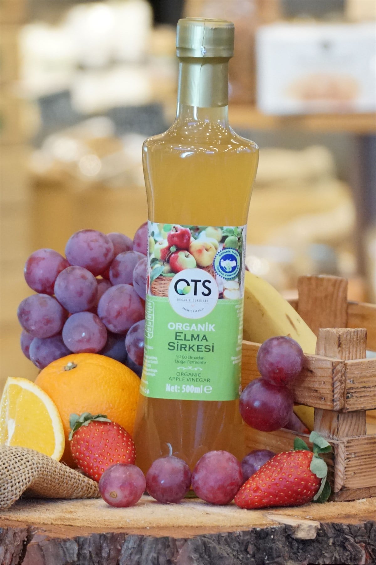 Organik Elma Sirkesi 500 ml OTS