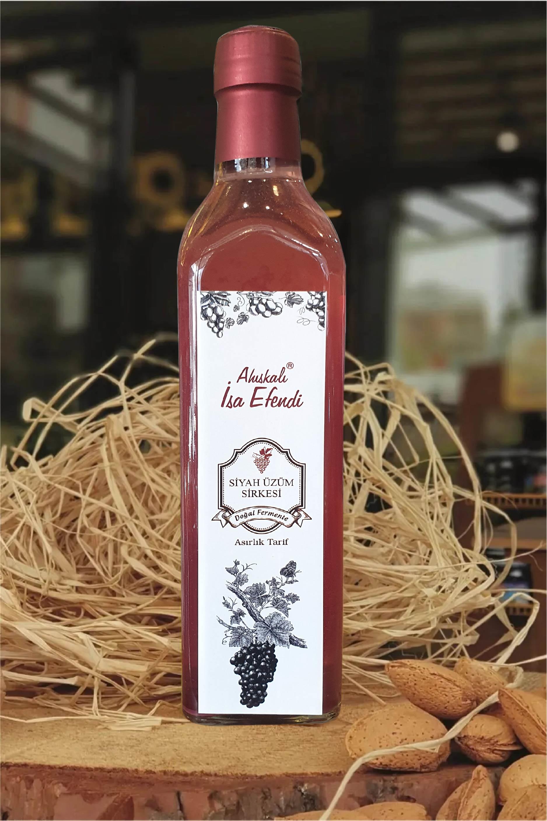 Doğal Üzüm Sirkesi Ahıskalı İsa Efendi 500 ml 