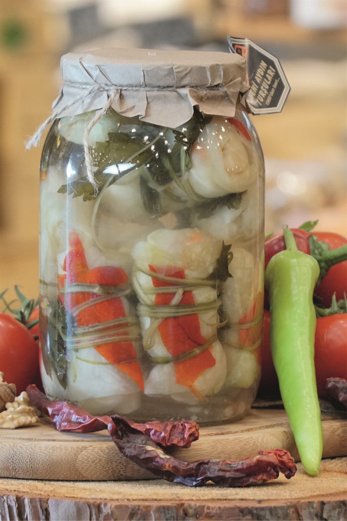 Ev Yapımı Gedelek Karışık Turşu 650 gr