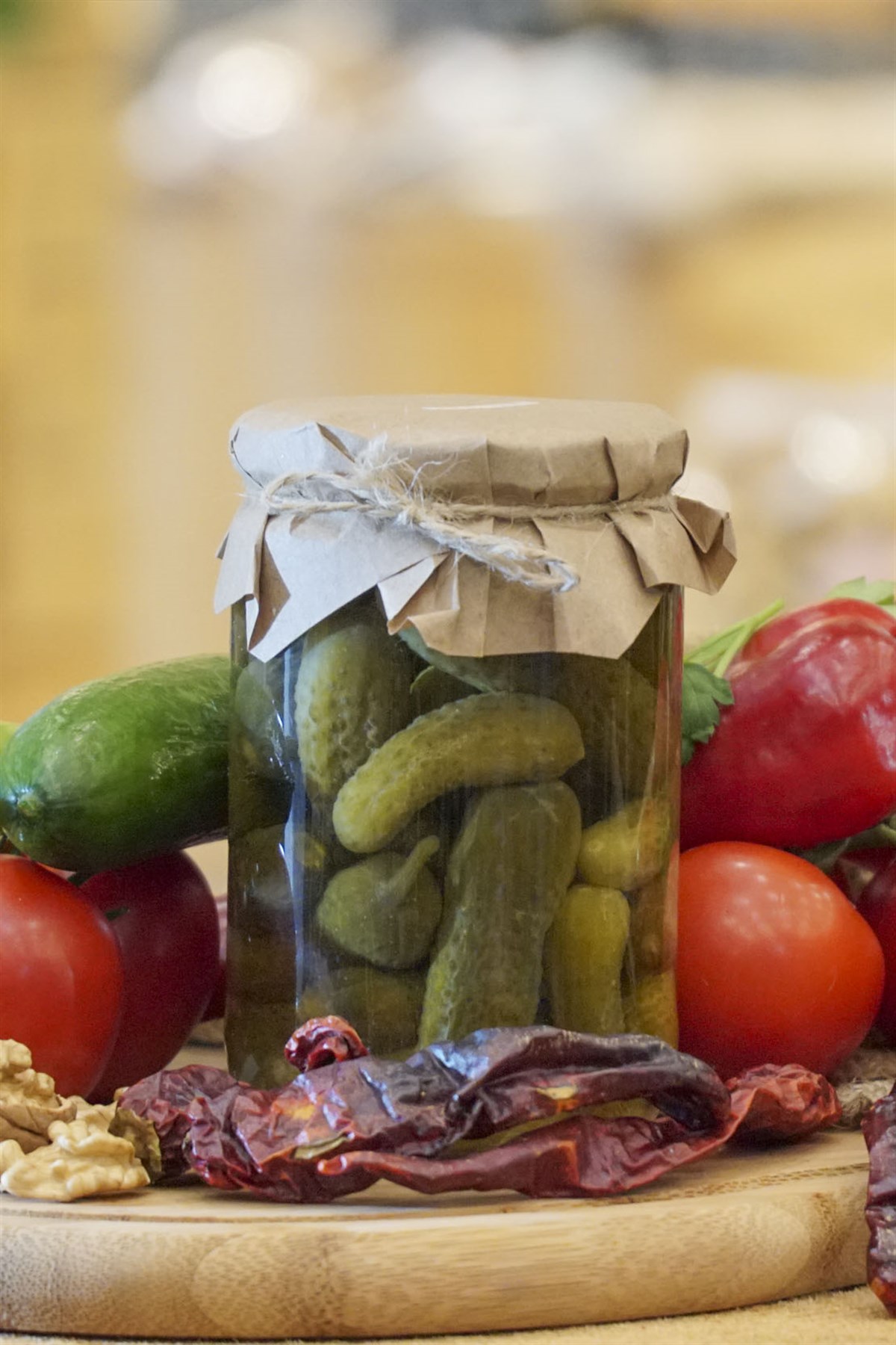 Ev Yapımı Gedelek Salatalık Turşu 650 gr