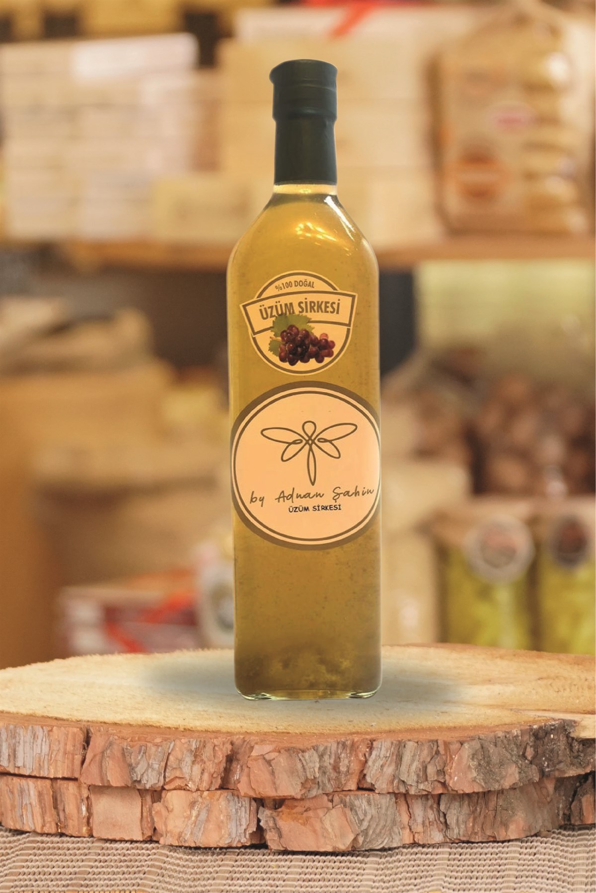 Fermante Üzüm Sirkesi 500 Ml Adnan Şahin