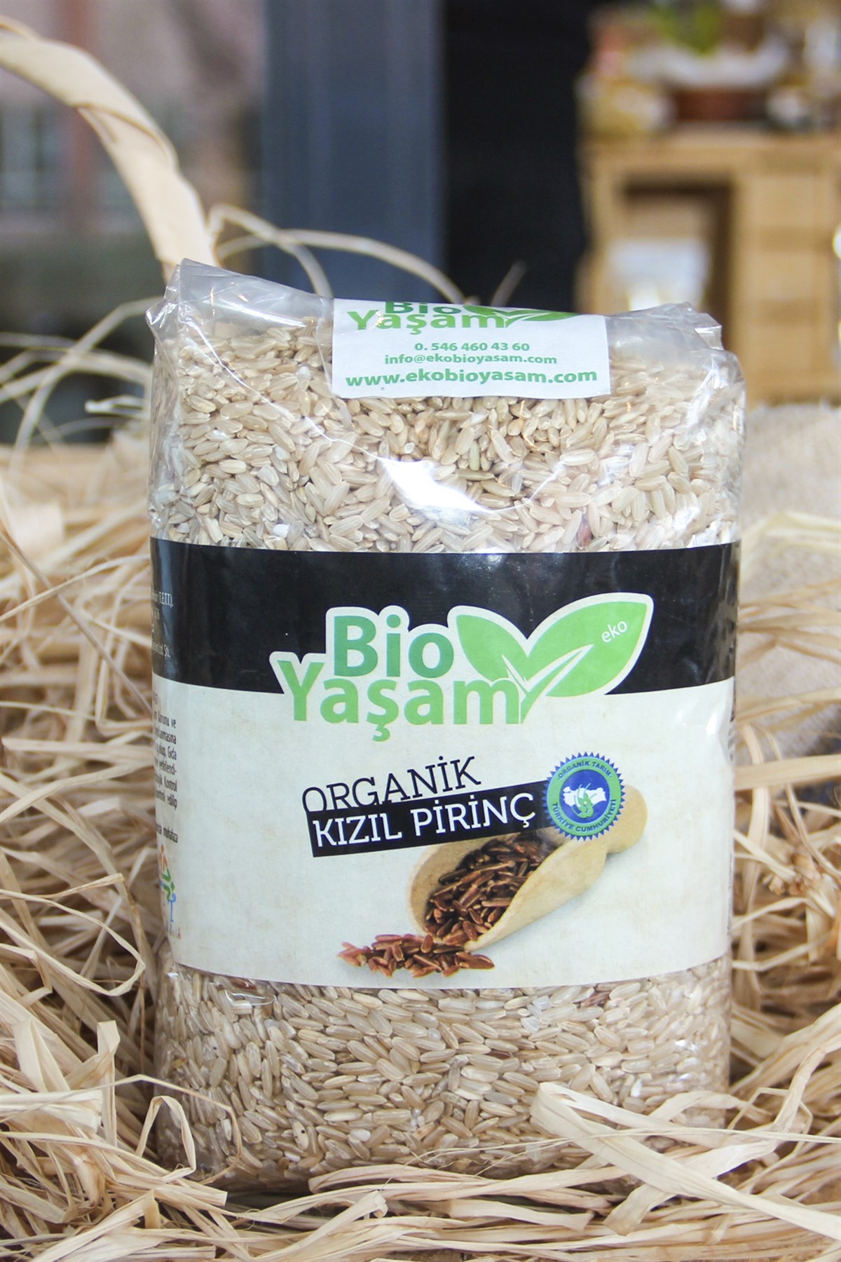 KIZIL PİRİNÇ 1KG BİOYAŞAM