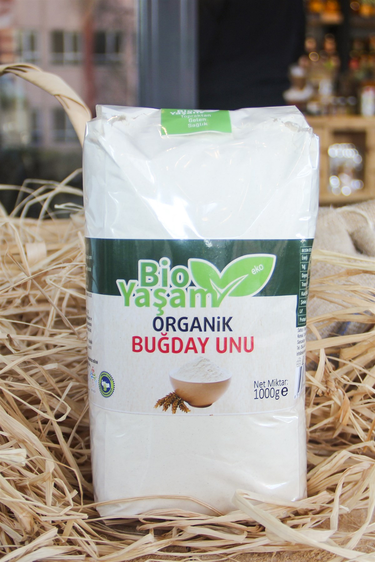 ORGANİK BUĞDAY UNU BIOYAŞAM 1KG