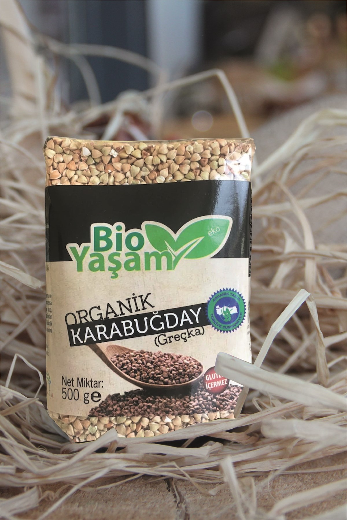 Organik Kara Buğday Greçka 500GR BİOYAŞAM
