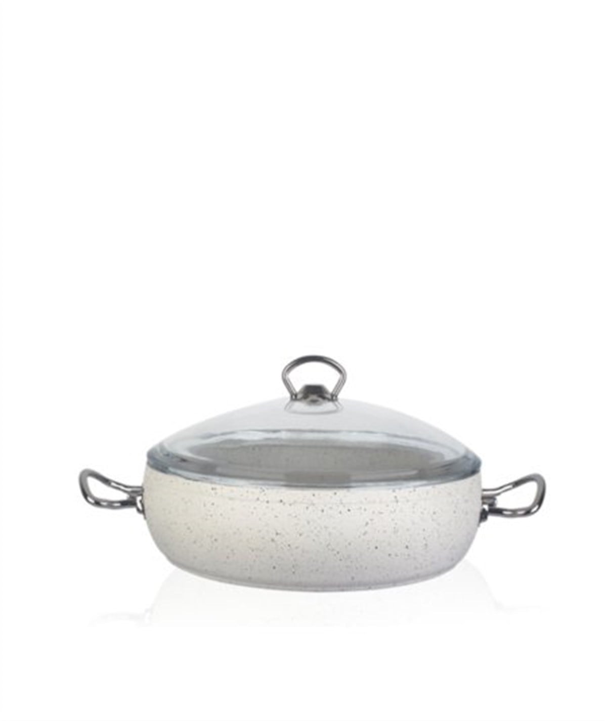 ACAR GALA 30 CM WHİTE KARNIYARIK TENCERE 