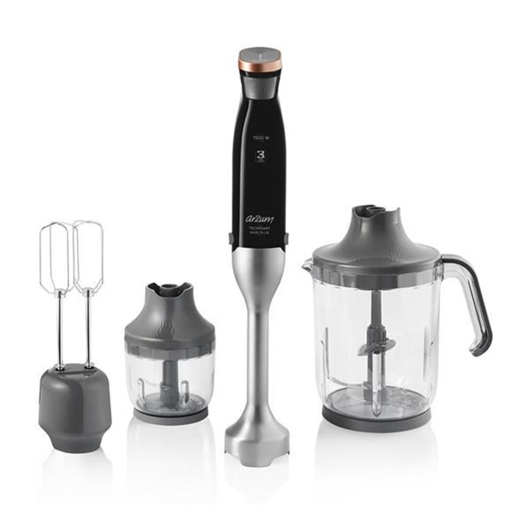 ARZUM AR 1070 TECHNOART MAXİ PLUS BLENDER SİYAH