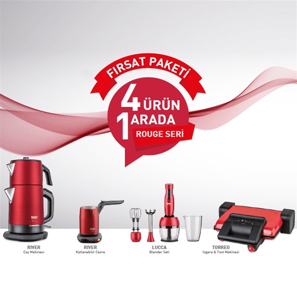 FAKİR MUTFAK FIRSAT PAKETİ 4 ROUGE SERİSİ 