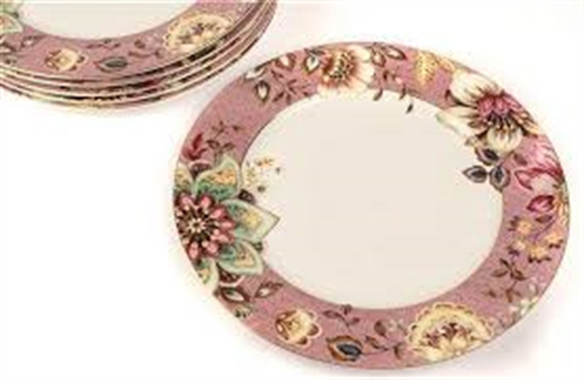 MİKASA DE16.885764 PEONY PİNK 6 LI SERVİS TABAĞI 