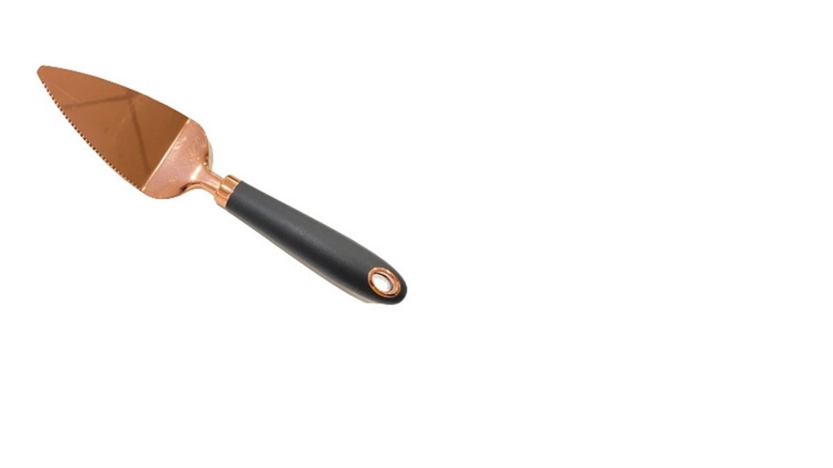 PENGUEN PNG-1831 BAKIR PASTA SERVİSİ SPATULASI SİYAH 