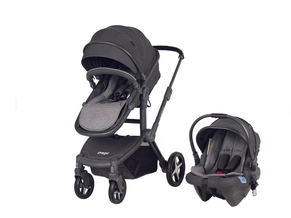 PREGO BEBEK ARABASI 2086 QUATTRO TRAVEL GRI
