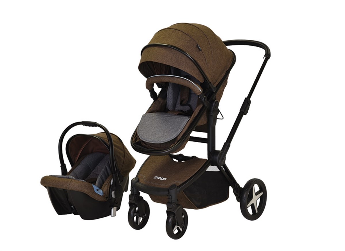 PREGO BEBEK ARABASI 2086 QUATTRO TRAVEL KAHVERENGİ