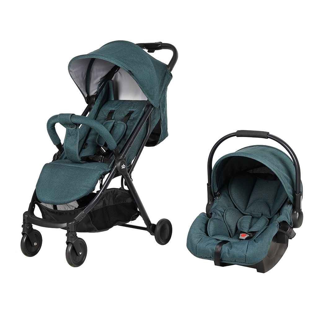 SUNNY BABY BEBEK ARABASI 9012 İRİS TRAVEL YEŞİL