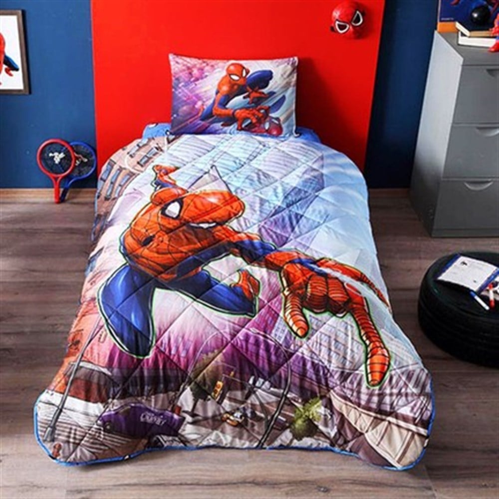 TAÇ YORGAN SETİ DİSNEY SPİDERMAN 