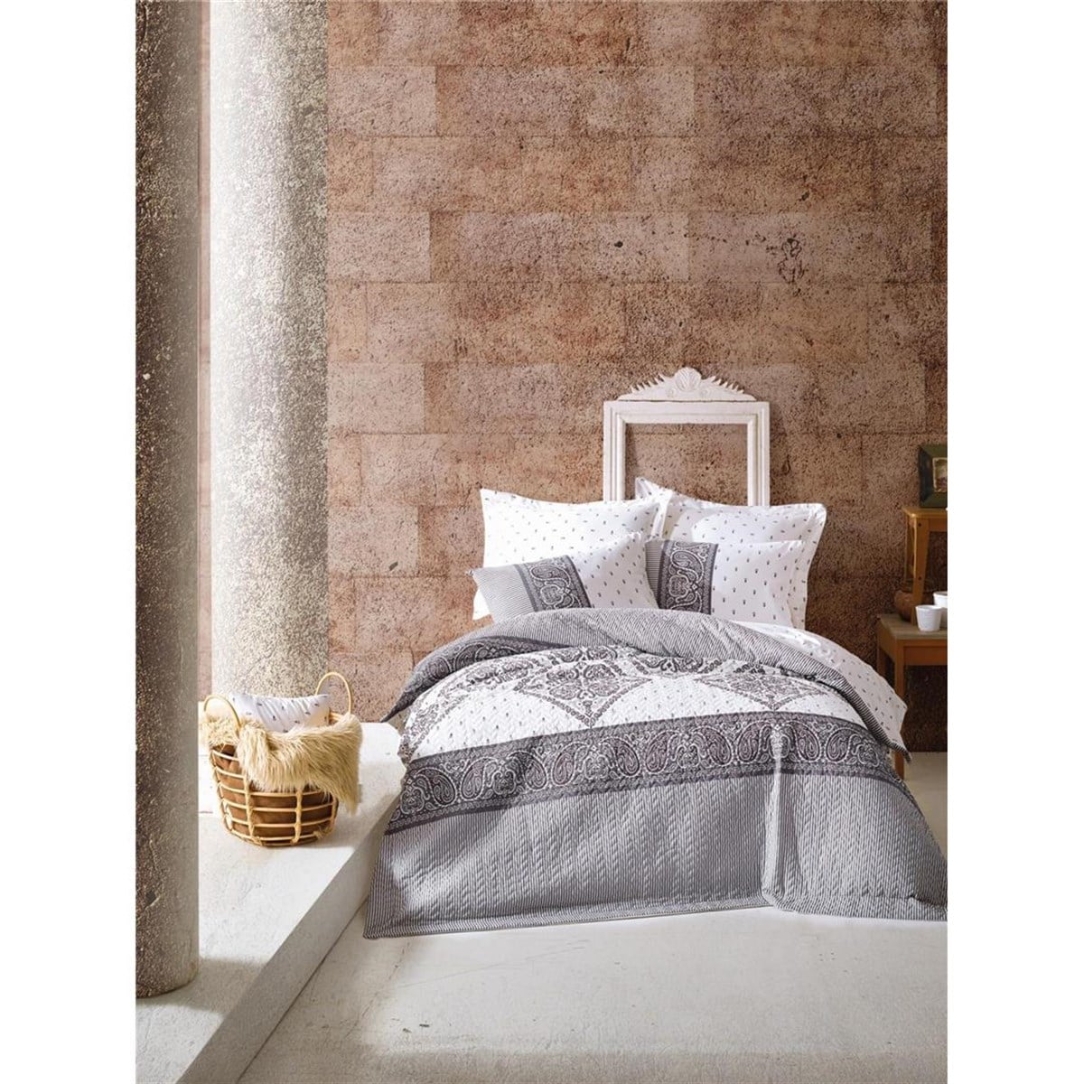 COTTON BOX COMPLETE TAKIMI BOHEM RNF.Ç.K.ALOPE GRİ 