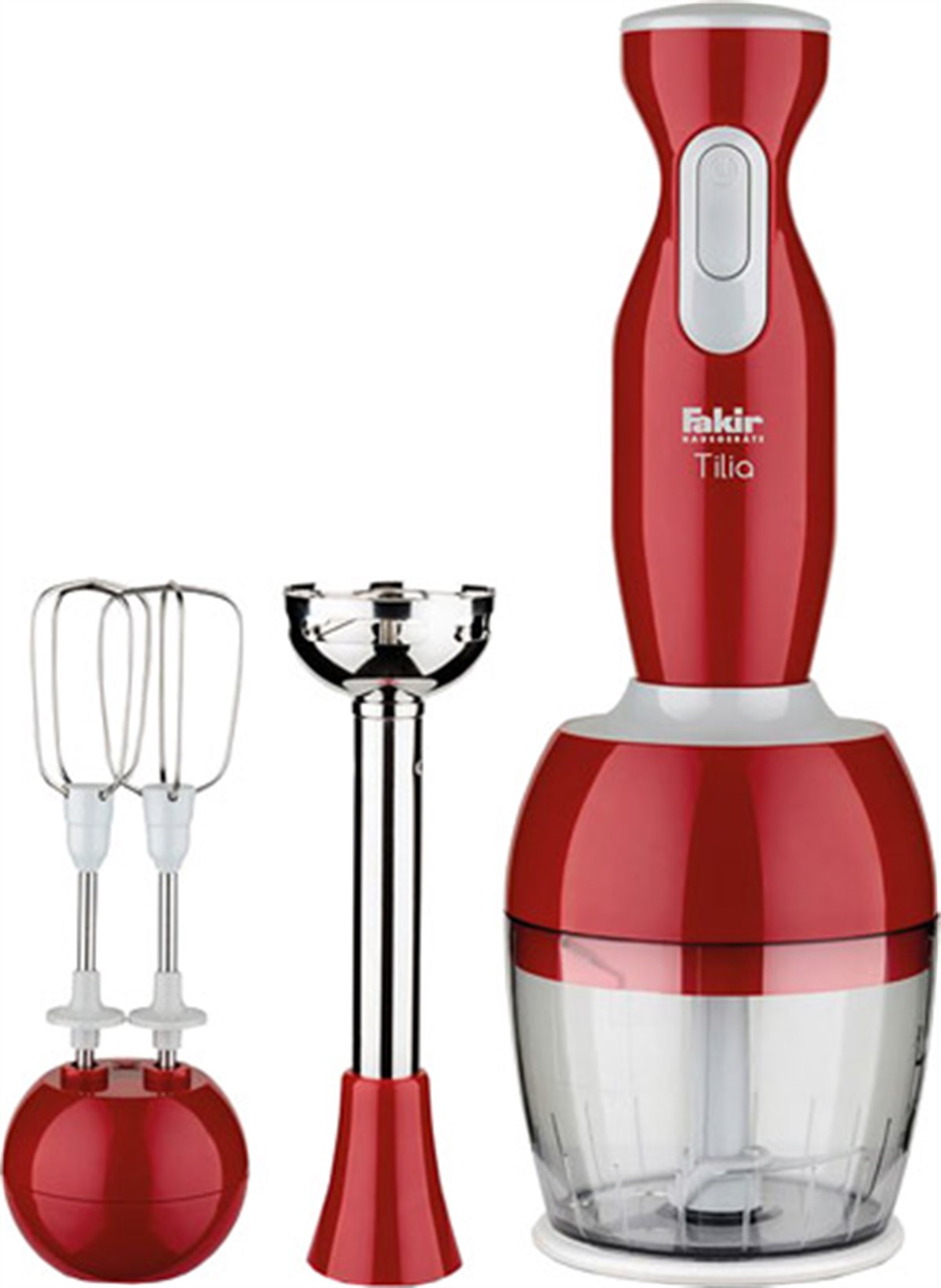 FAKİR TİLİA BLENDER SETİ KIRMIZI