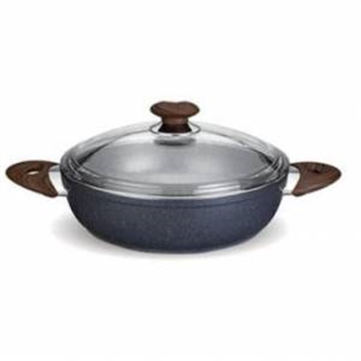 FMS GRANİT LÜX KARNIYARIK TENCERE 28 CM 2003 SİYAH METAL