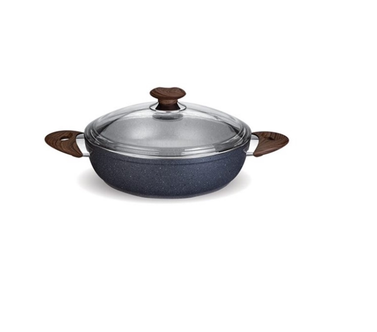 FMS GRANİT LÜX KARNIYARIK TENCERE 30 CM 2004 AHŞAP