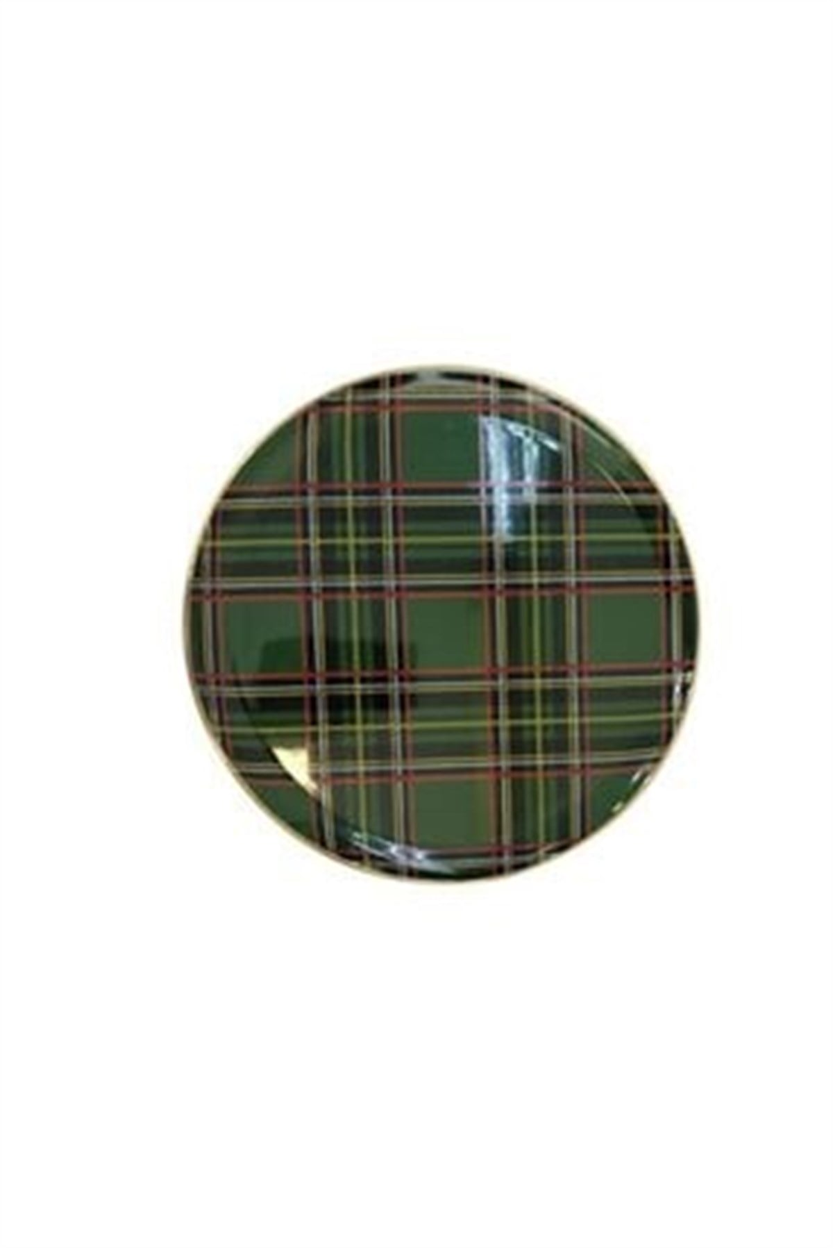 GLORE 28006 SERVİS TABAK SET 6 LI EKOSE YEŞİL 