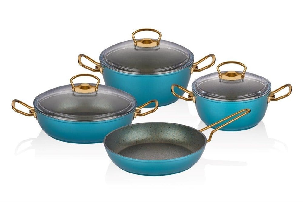 NEVA N2806 SWEET PREMIUM MENTOL PLUS 7 PARÇA GRANİT SET 